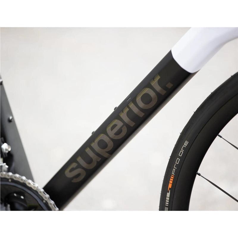 Superior Racercykel X-road 9.3 GF Matte Carbon/White