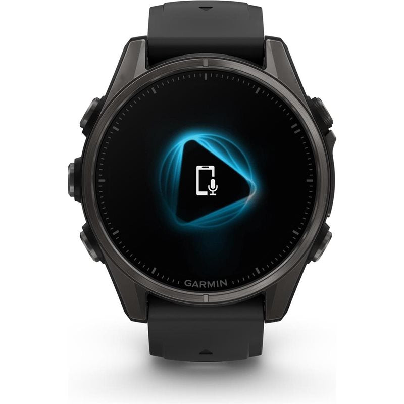 Träningsklocka Garmin Fenix 8 Amoled Sapphire 43mm black/black