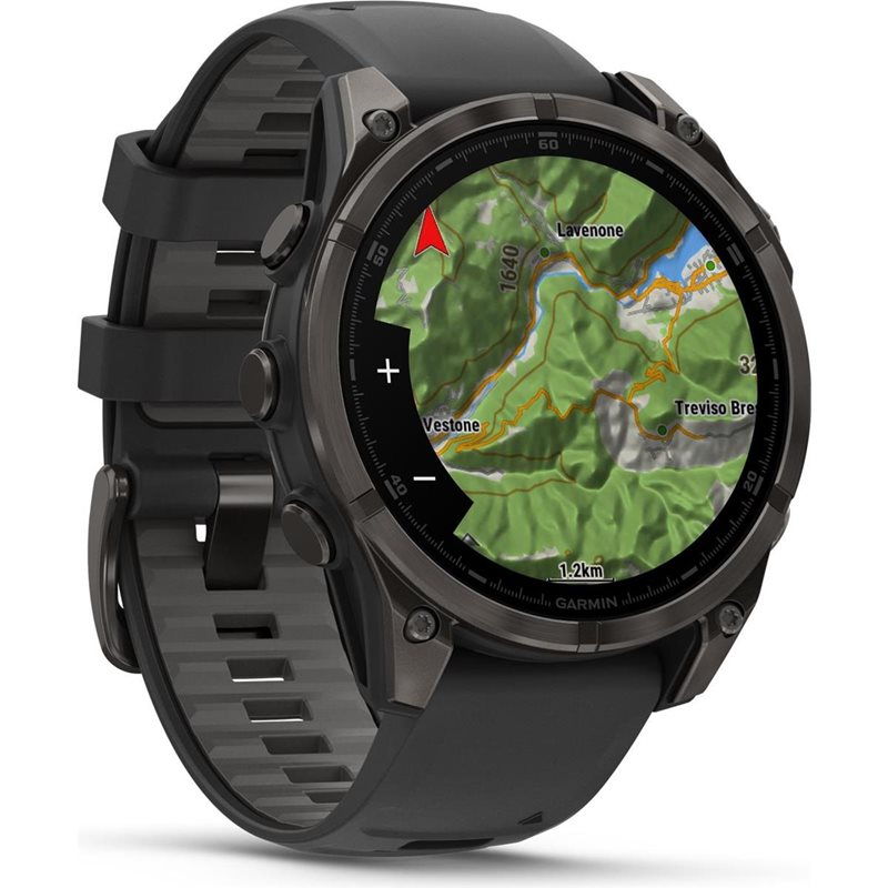 Träningsklocka Garmin Fenix 8 Amoled Sapphire 47mm black/black
