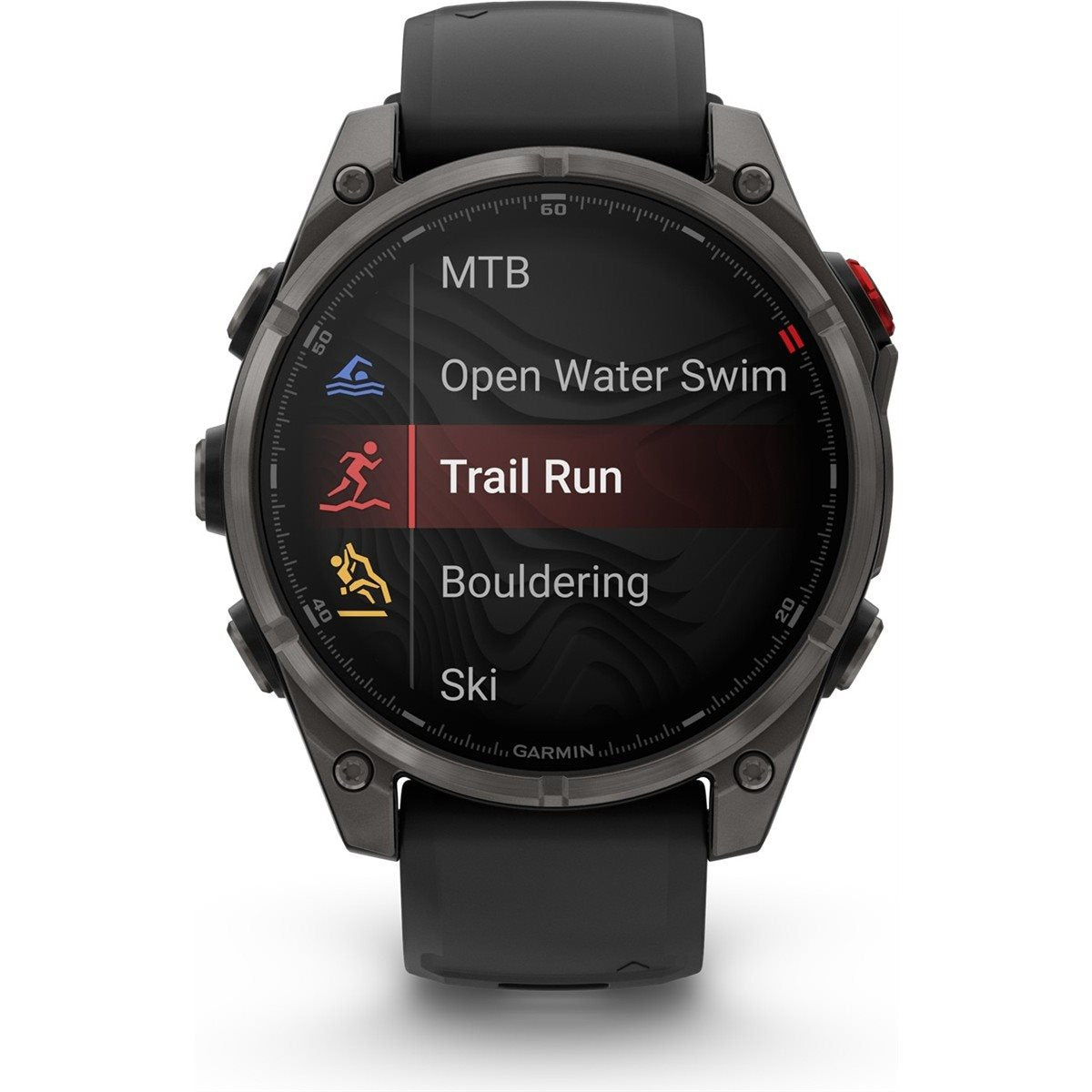 Träningsklocka Garmin fenix 8 Pro 47mm AMOLED Carbon Gray