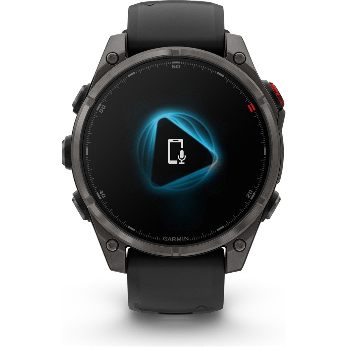 Träningsklocka Garmin fenix 8 Pro 47mm AMOLED Carbon Gray