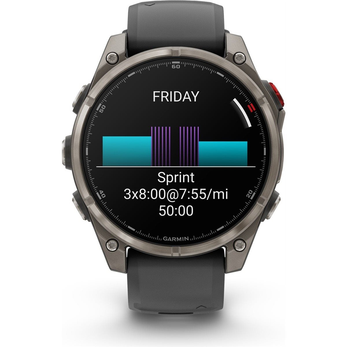 Träningsklocka Garmin fenix 8 Pro 47mm AMOLED Titanium