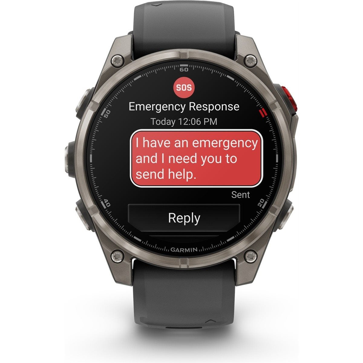 Träningsklocka Garmin fenix 8 Pro 47mm AMOLED Titanium
