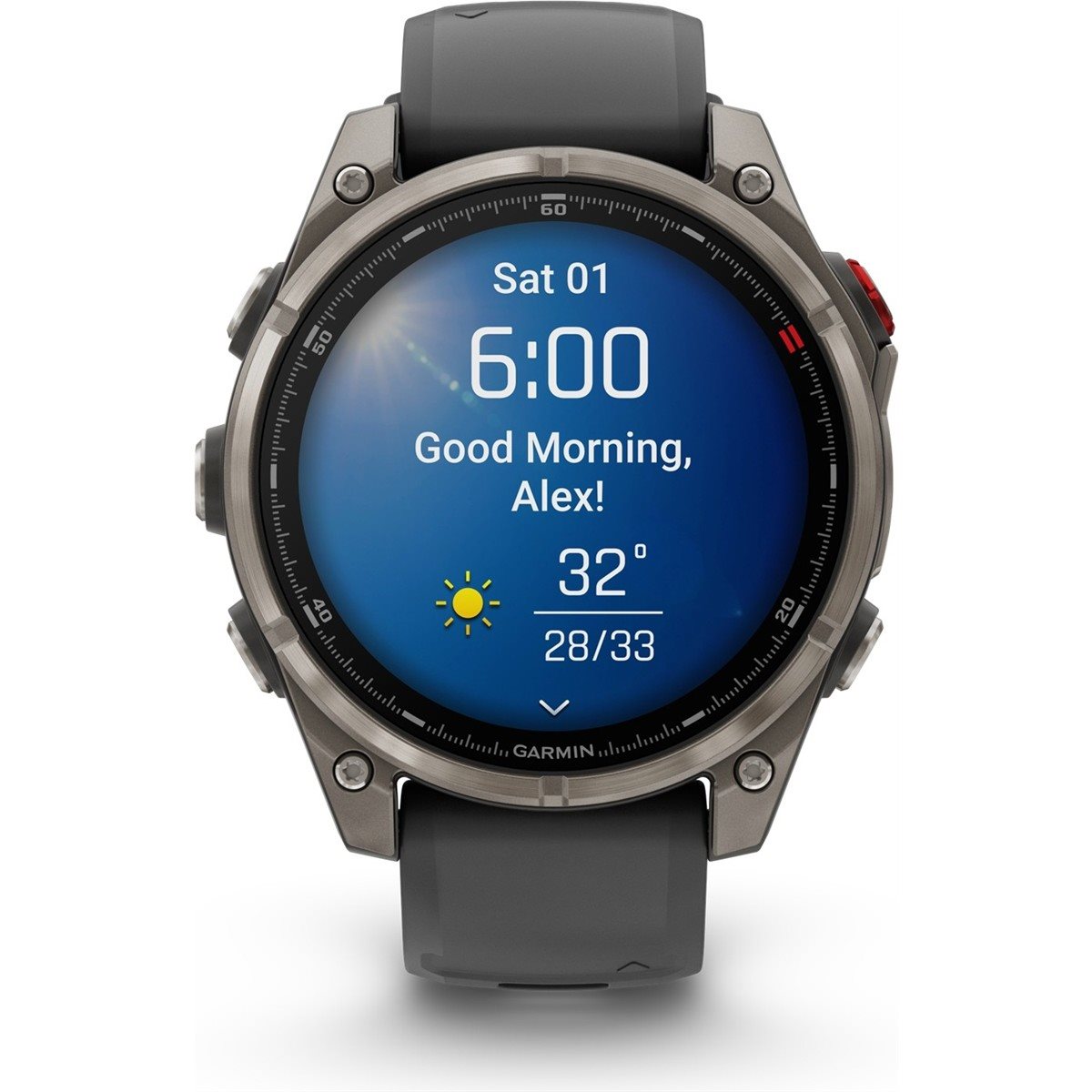Träningsklocka Garmin fenix 8 Pro 47mm AMOLED Titanium