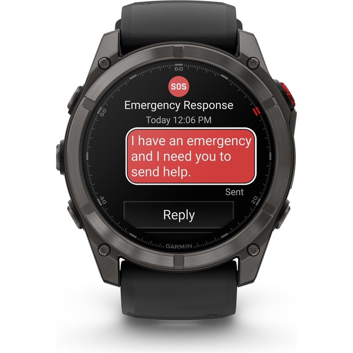 Träningsklocka Garmin fenix 8 Pro 51mm AMOLED Carbon Gray