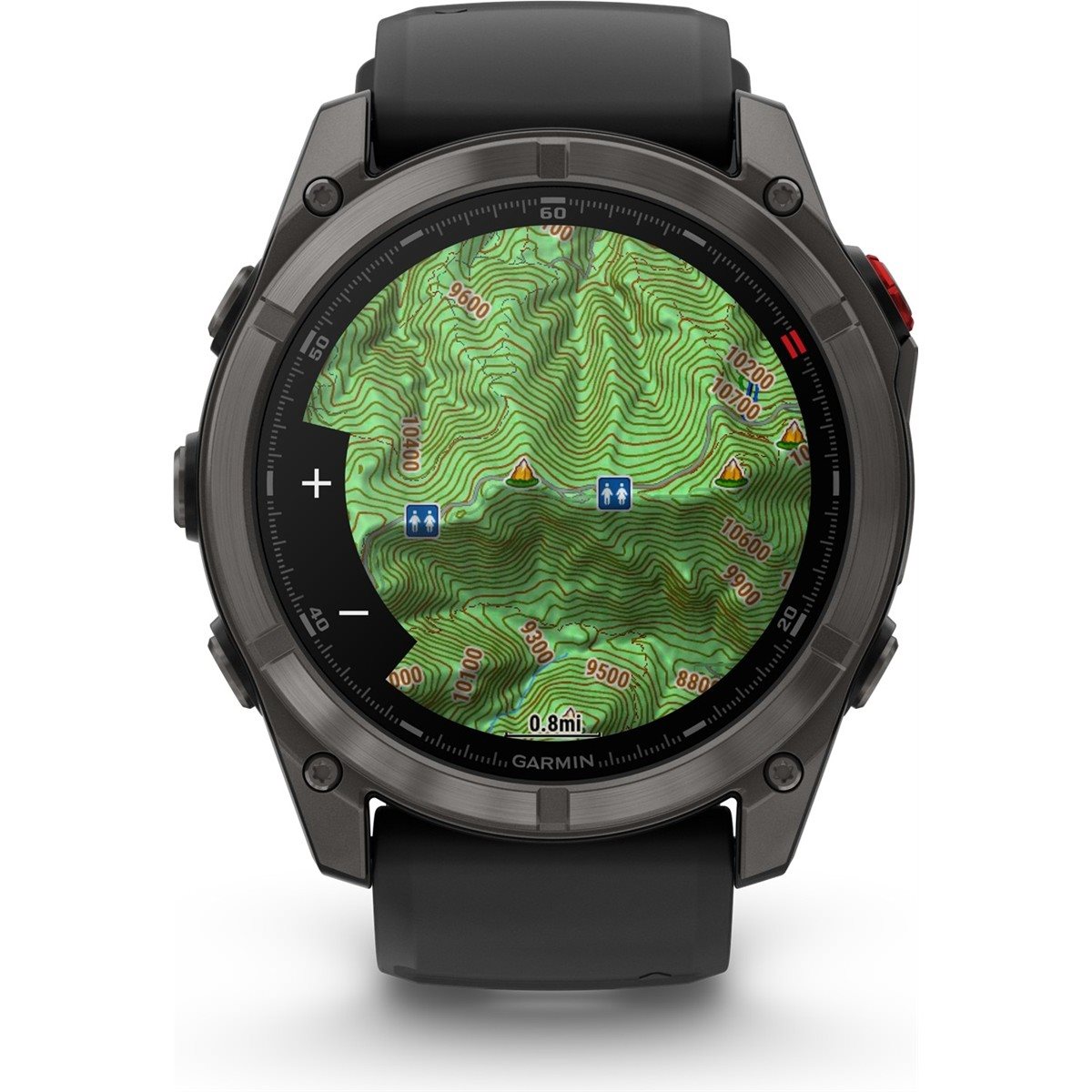 Träningsklocka Garmin fenix 8 Pro 51mm AMOLED Carbon Gray