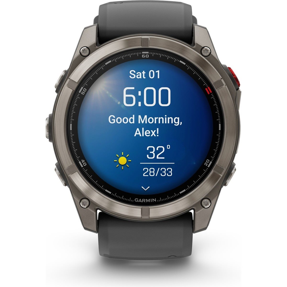 Träningsklocka Garmin fenix 8 Pro 51mm AMOLED Titanium