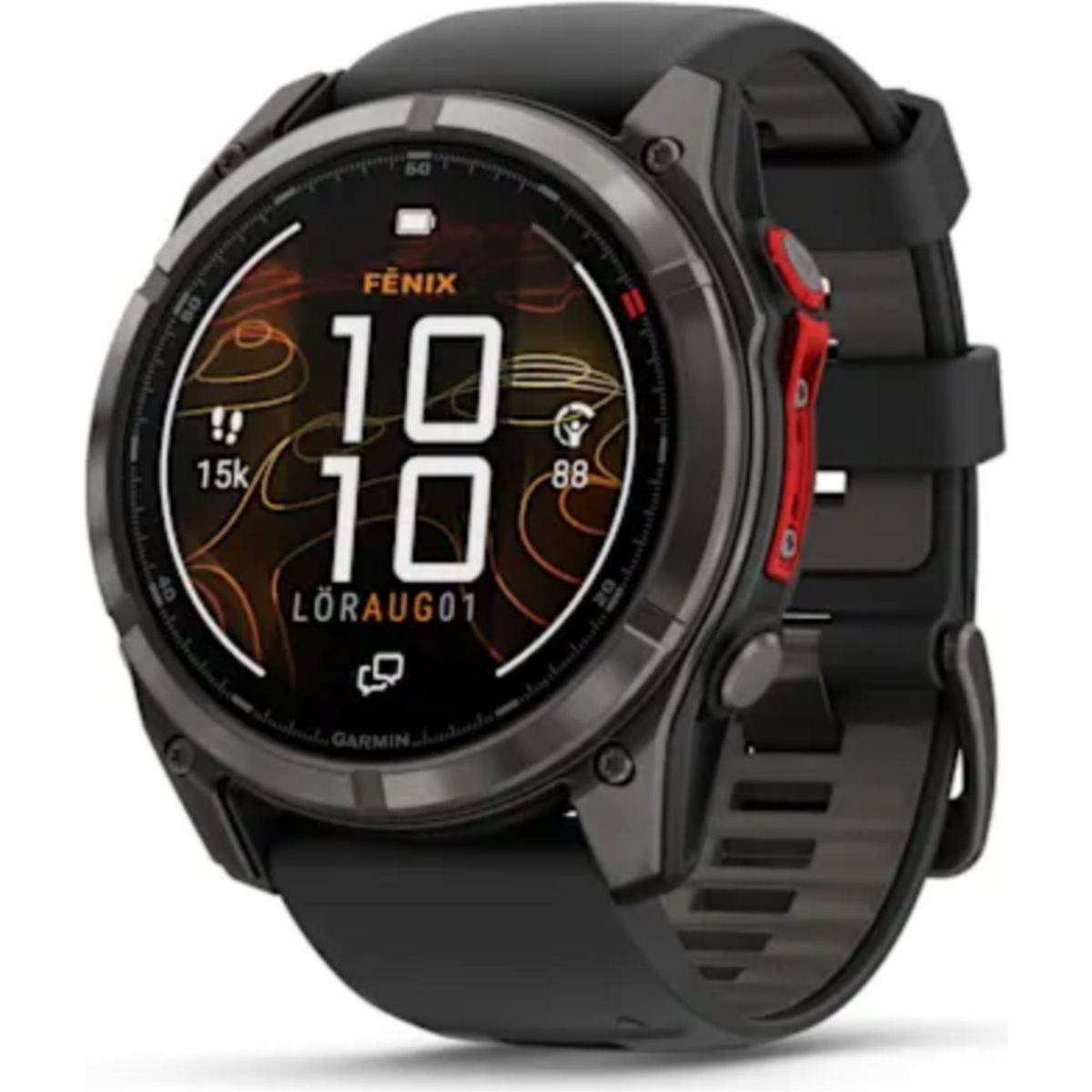 Träningsklocka Garmin fenix 8 Pro - 51mm MicroLED Sapphire Gray Titanium