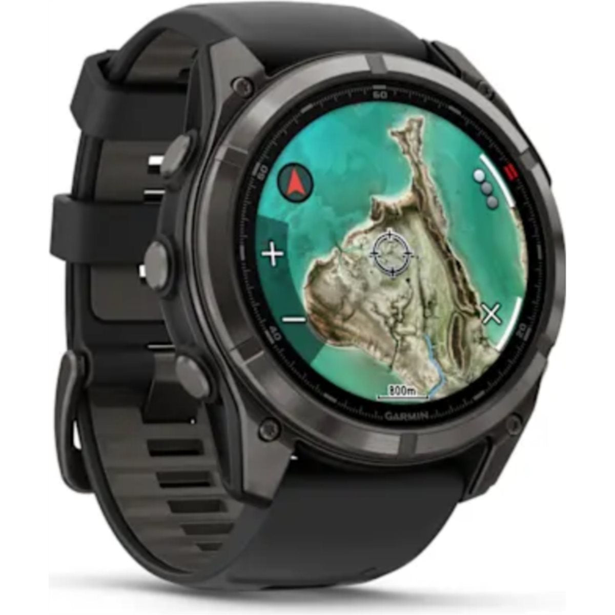 Träningsklocka Garmin fenix 8 Pro - 51mm MicroLED Sapphire Gray Titanium