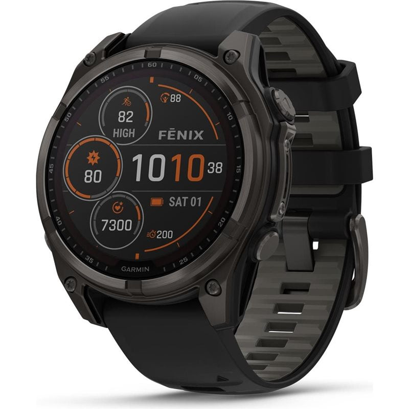 Träningsklocka Garmin Fenix 8 Sapphire Solar 47mm black/black