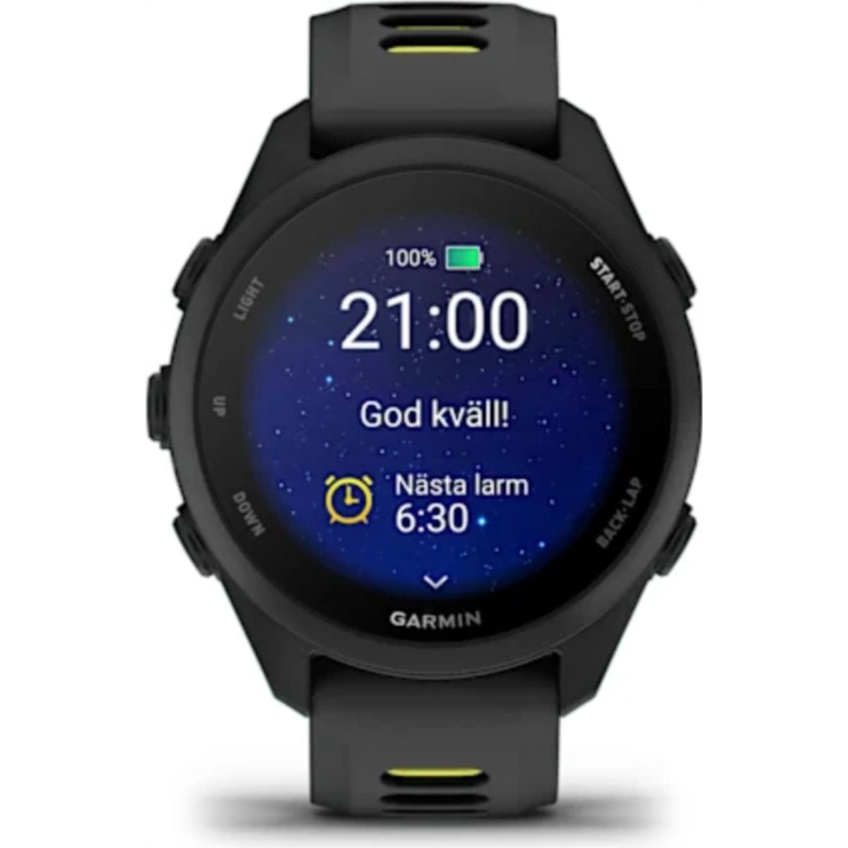 Träningsklocka Garmin Forerunner 170 Black/Amp Yellow