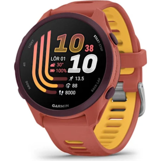 Träningsklocka Garmin Forerunner 170 Music Red Pink/Mango