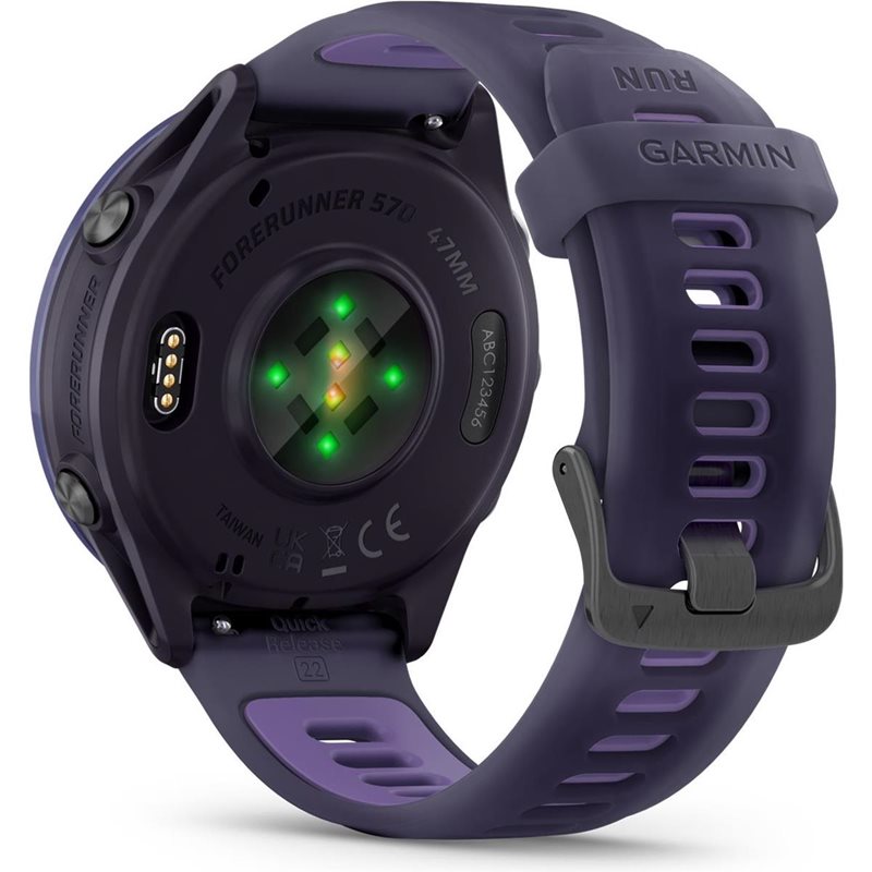 Träningsklocka Garmin Forerunner 570 - 47mm Imperial Purple/Indigo