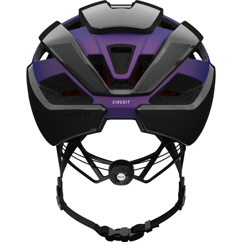 Trek Cykelhjälm Circuit WaveCel Dnister Black/Purple Flip