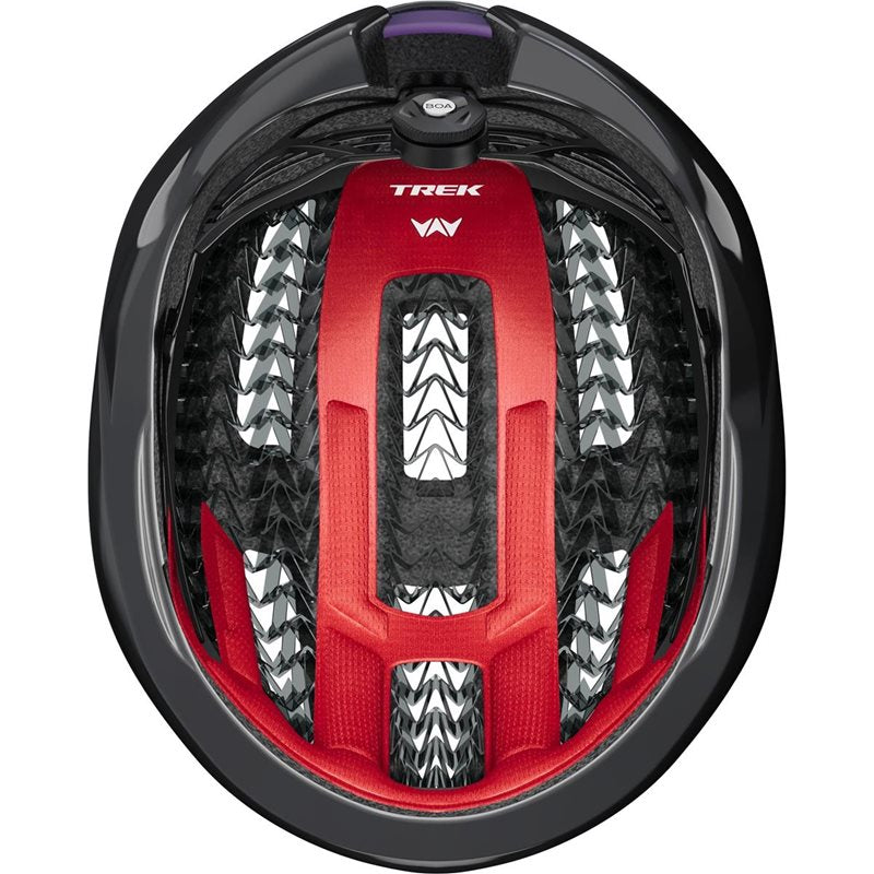 Trek Cykelhjälm Circuit WaveCel Dnister Black/Purple Flip