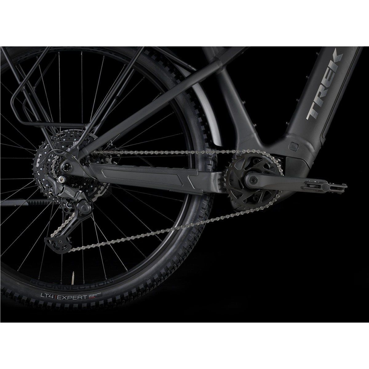 Trek El MTB Powerfly+ 4 Equipped Gen 5 Gloss Dark Star/Matte Dark Web