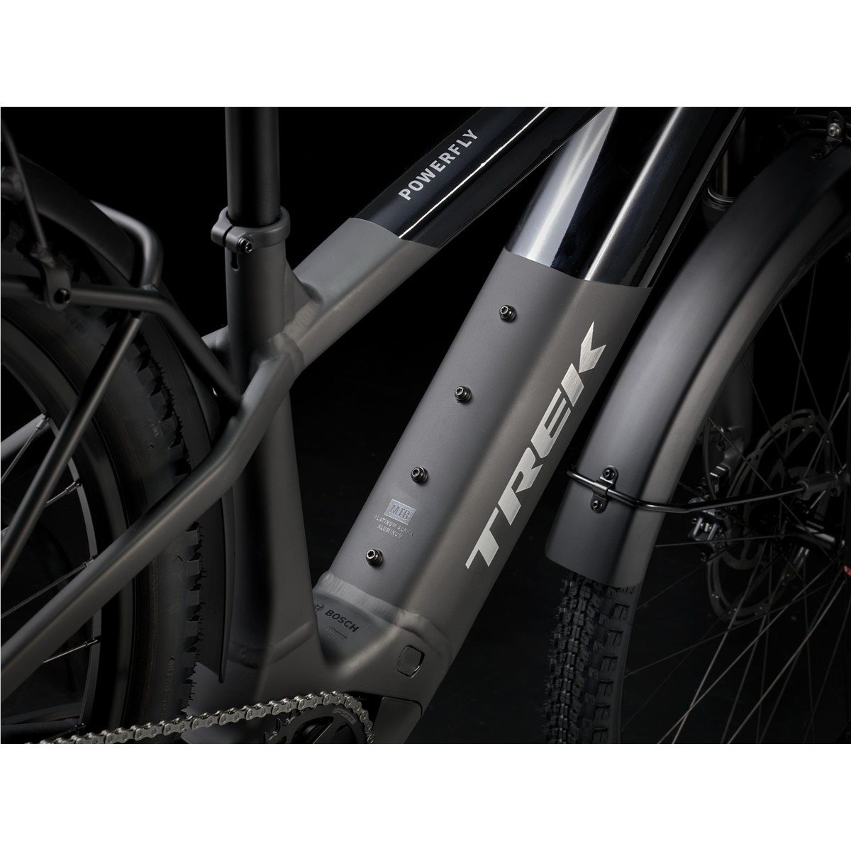 Trek El MTB Powerfly+ 4 Equipped Gen 5 Gloss Dark Star/Matte Dark Web