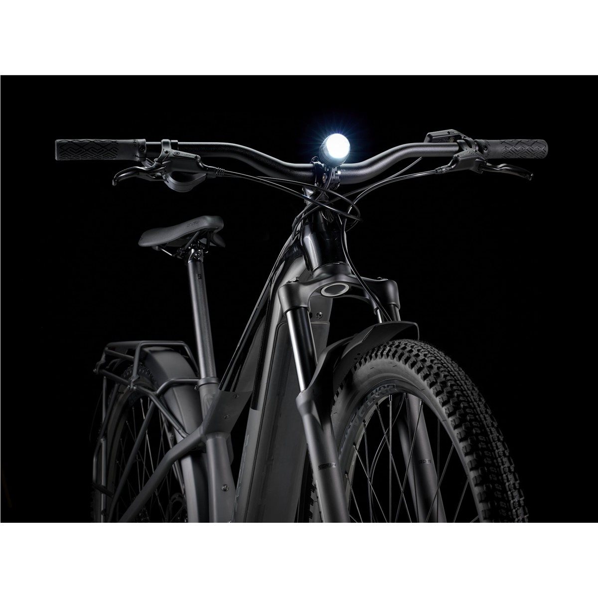 Trek El MTB Powerfly+ 4 Equipped Gen 5 Gloss Dark Star/Matte Dark Web