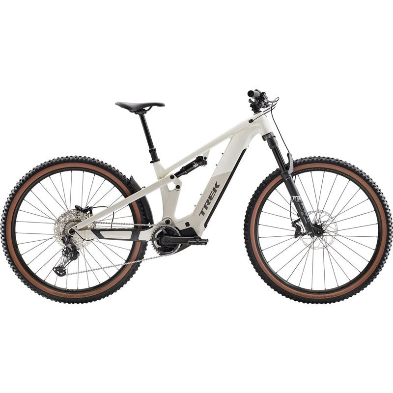 Trek El MTB Powerfly FS+ 6 Gen 4 Era White/Buff Beige