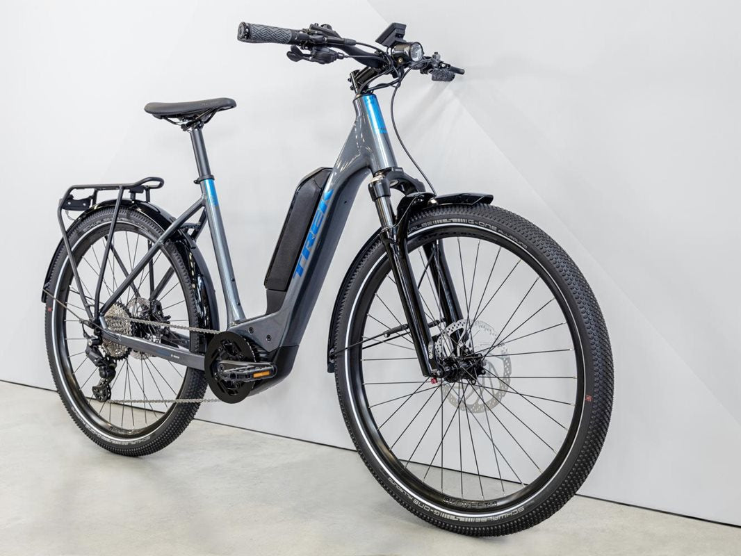 Trek Elcykel Dam Allant+ 6 Lowstep 545wh Galactic Grey