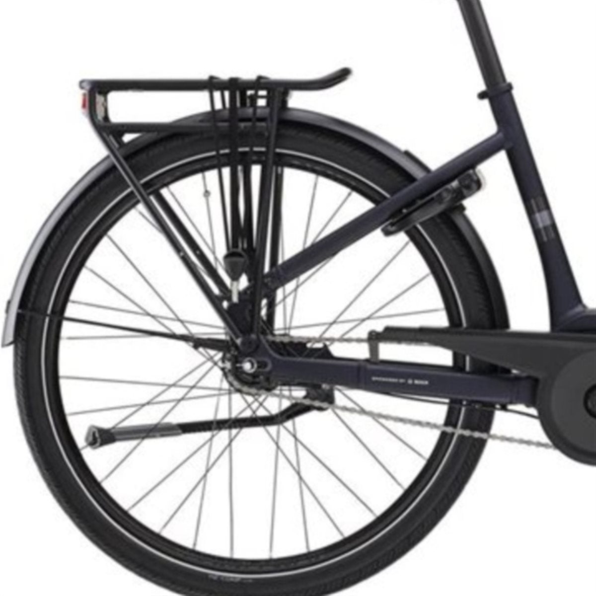 Trek Elcykel Hybrid District+ 1C Lowstep Matte Deep Dark Blue