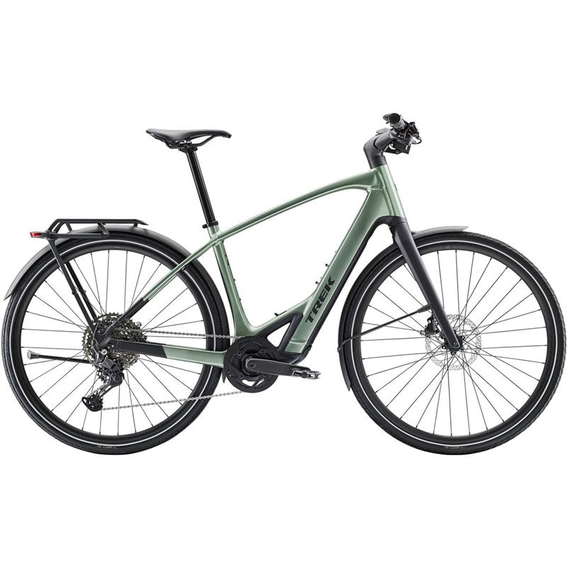 Trek Elcykel Hybrid FX+ 7 Lichen Green Gloss