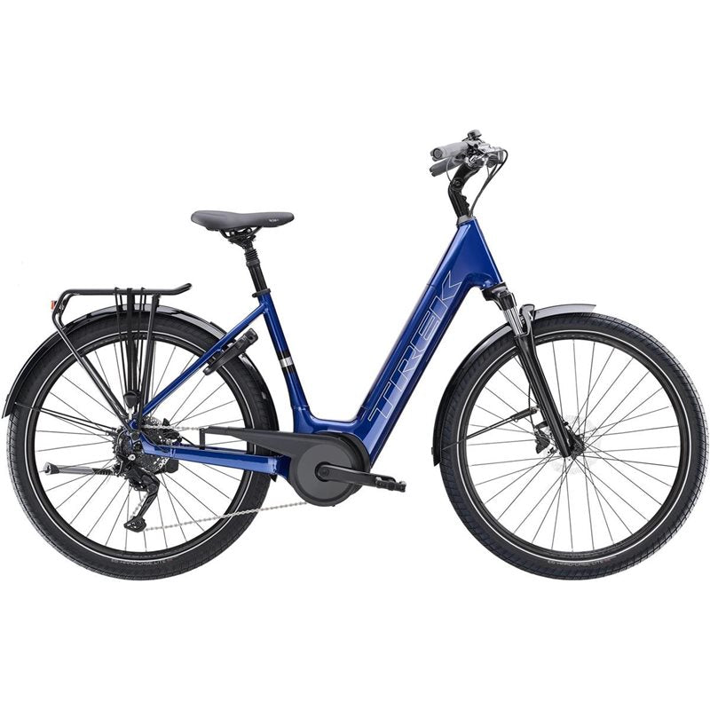 Trek Elcykel Hybrid Verve+ 3 Lowstep Gen 3 545Wh Hex Blue