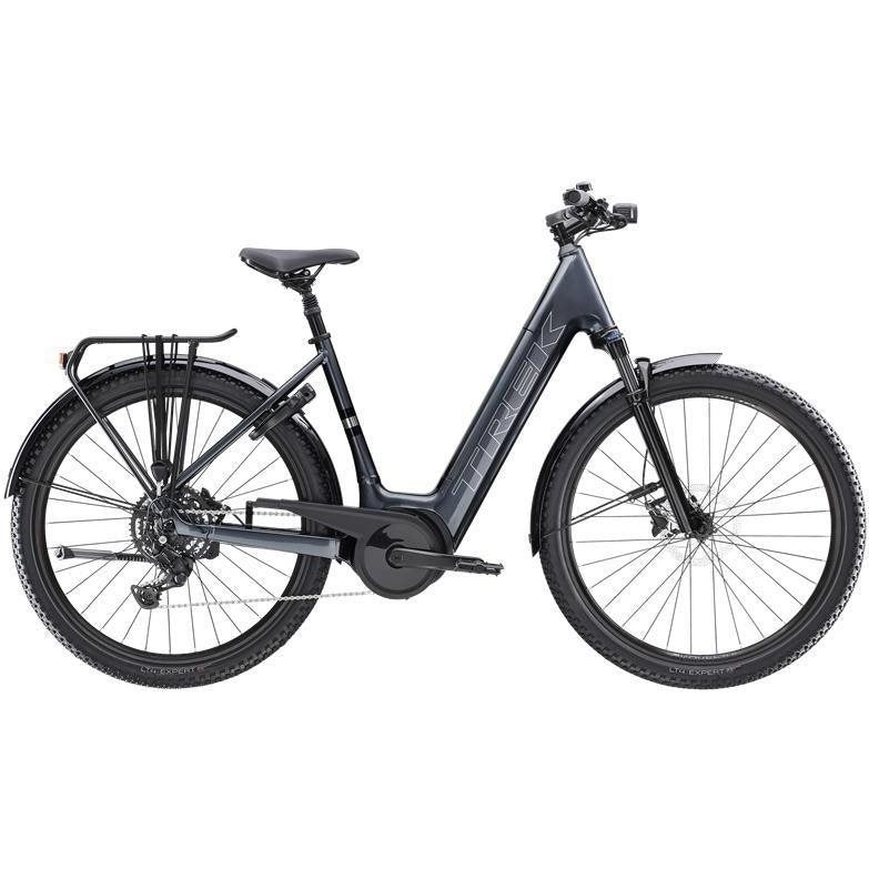 Trek Elcykel Hybrid Verve+ 4 Lowstep 545Wh Galactic Grey