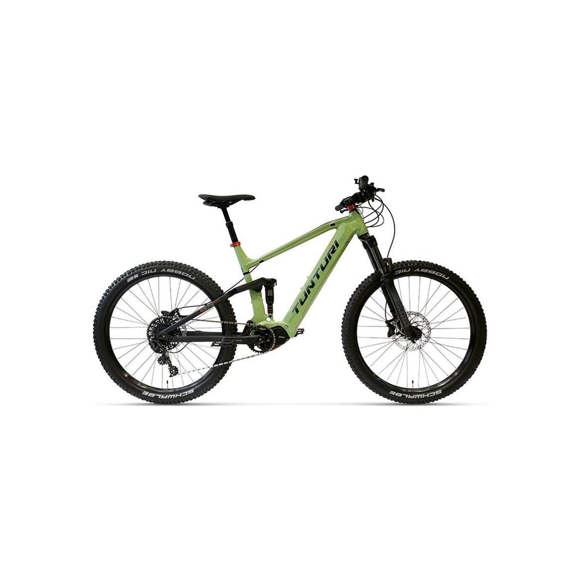 Tunturi El MTB e275Full 630Wh Green/Black Orange