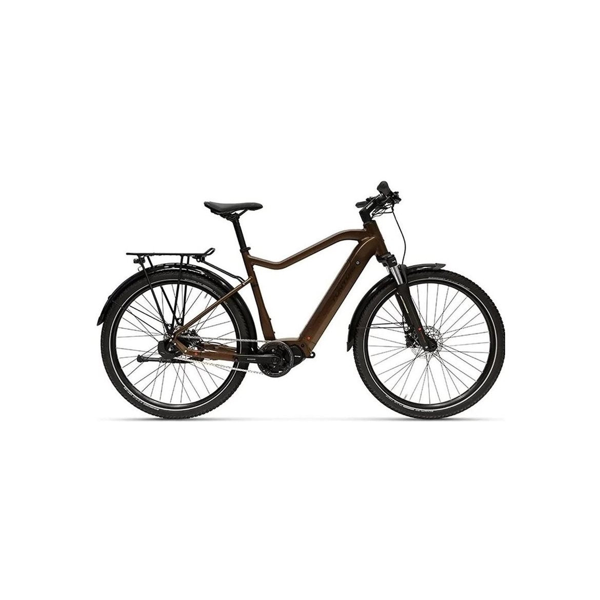 Tunturi Elcykel Hybrid eHybrid City Matt Copper/Black