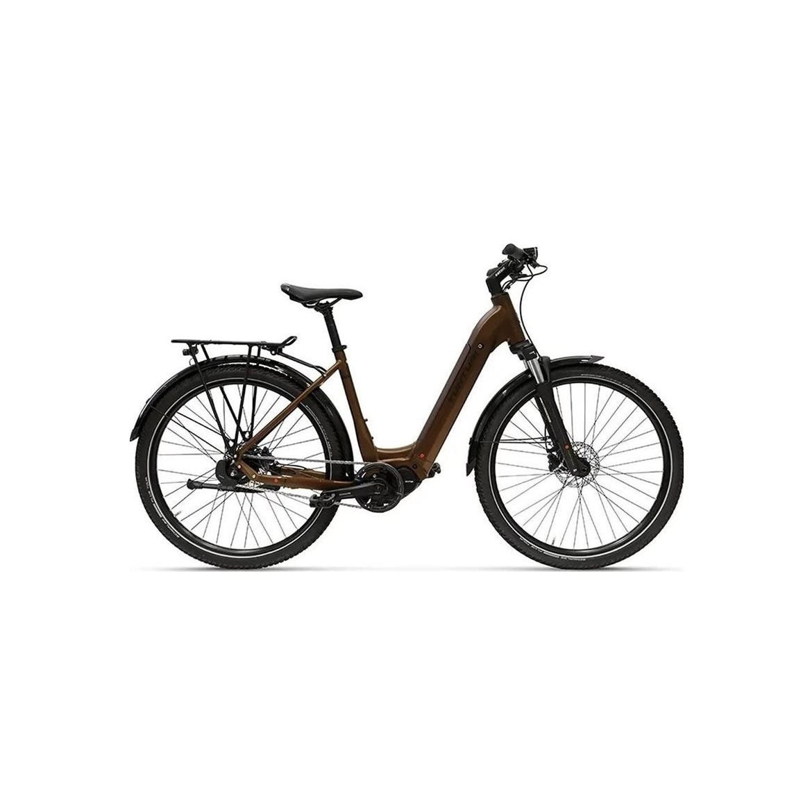 Tunturi Elcykel Hybrid eHybrid Low StepDam Matt Copper/Black