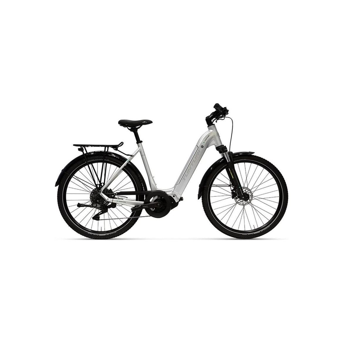 Tunturi Elcykel Hybrid eLite City Matt Grey/Silver Matte Grey/Silver