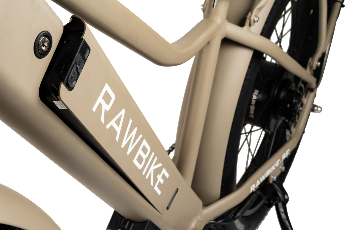 Rawbike Elcykel Urban beige