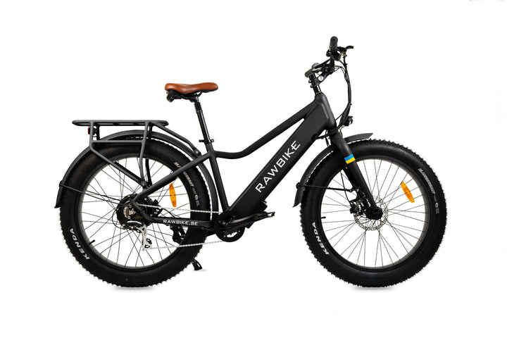 Rawbike Elcykel Urban mattsvart