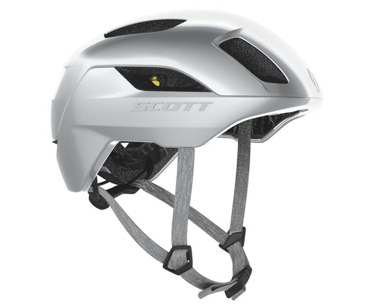Cykelhjälm Scott La Mokka Plus Mips Silver
