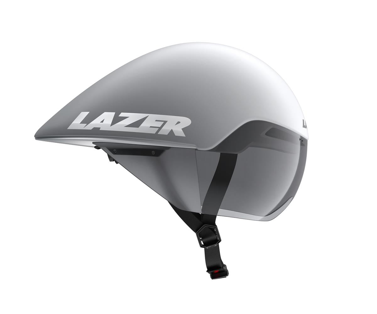 Cykelhjälm Lazer Volante KinetiCore Matte White Silver