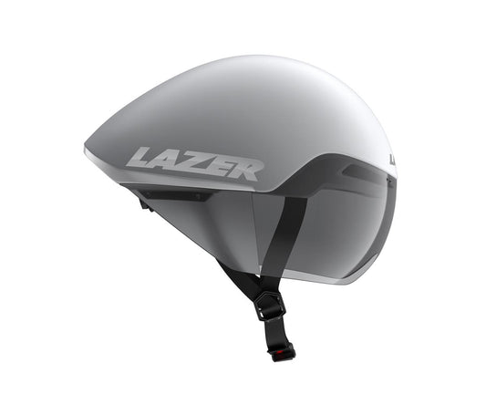 Cykelhjälm Lazer Victor KinetiCore Matte White Silver