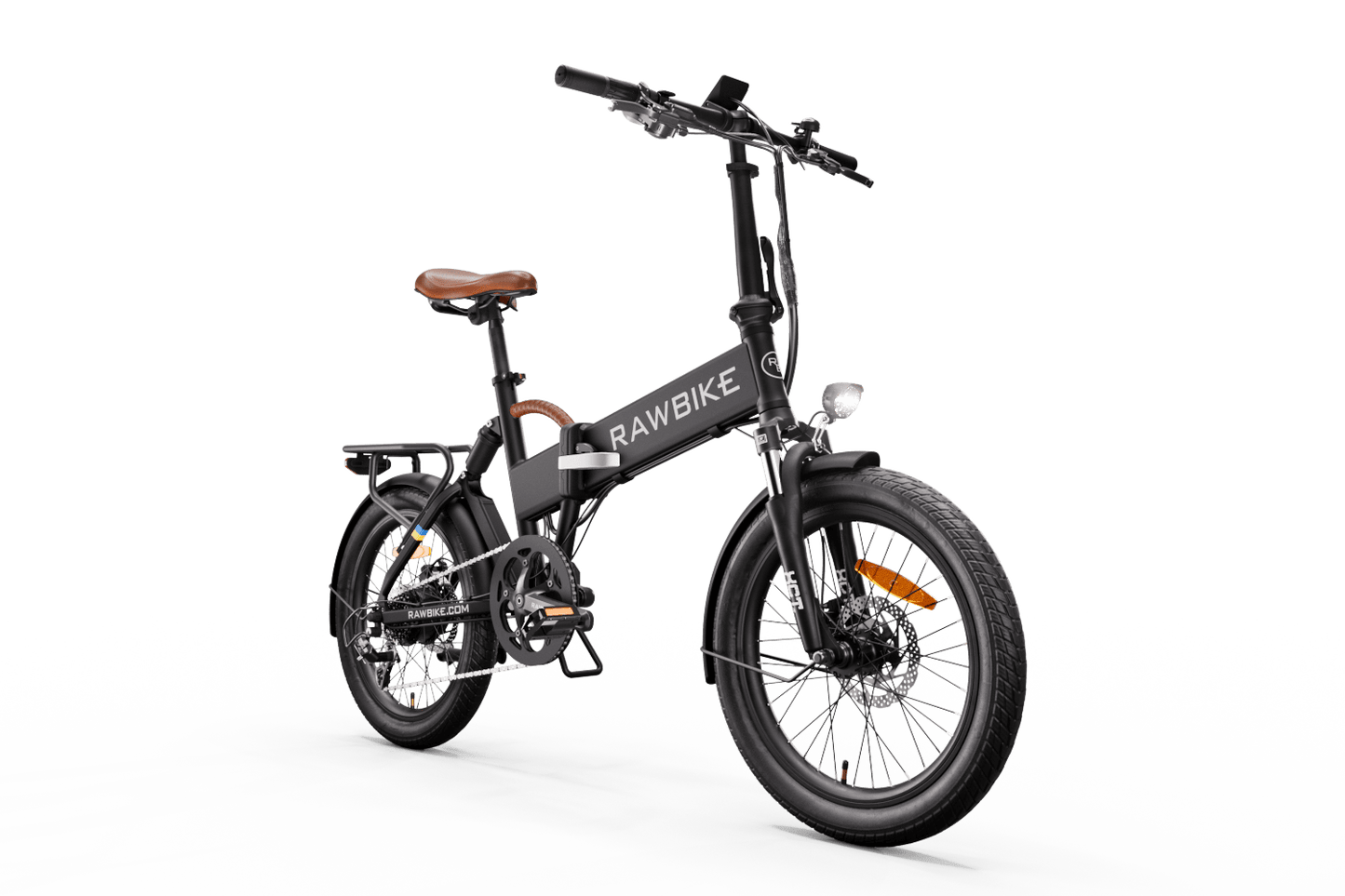 Rawbike Elcykel City Jet black