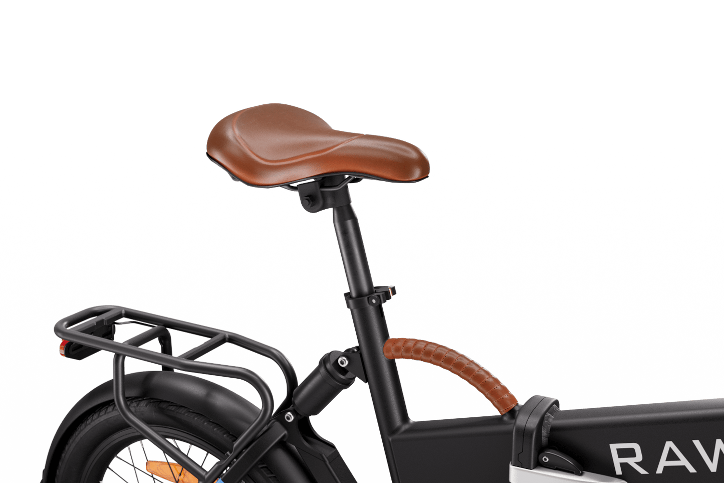 Rawbike Elcykel City Jet black