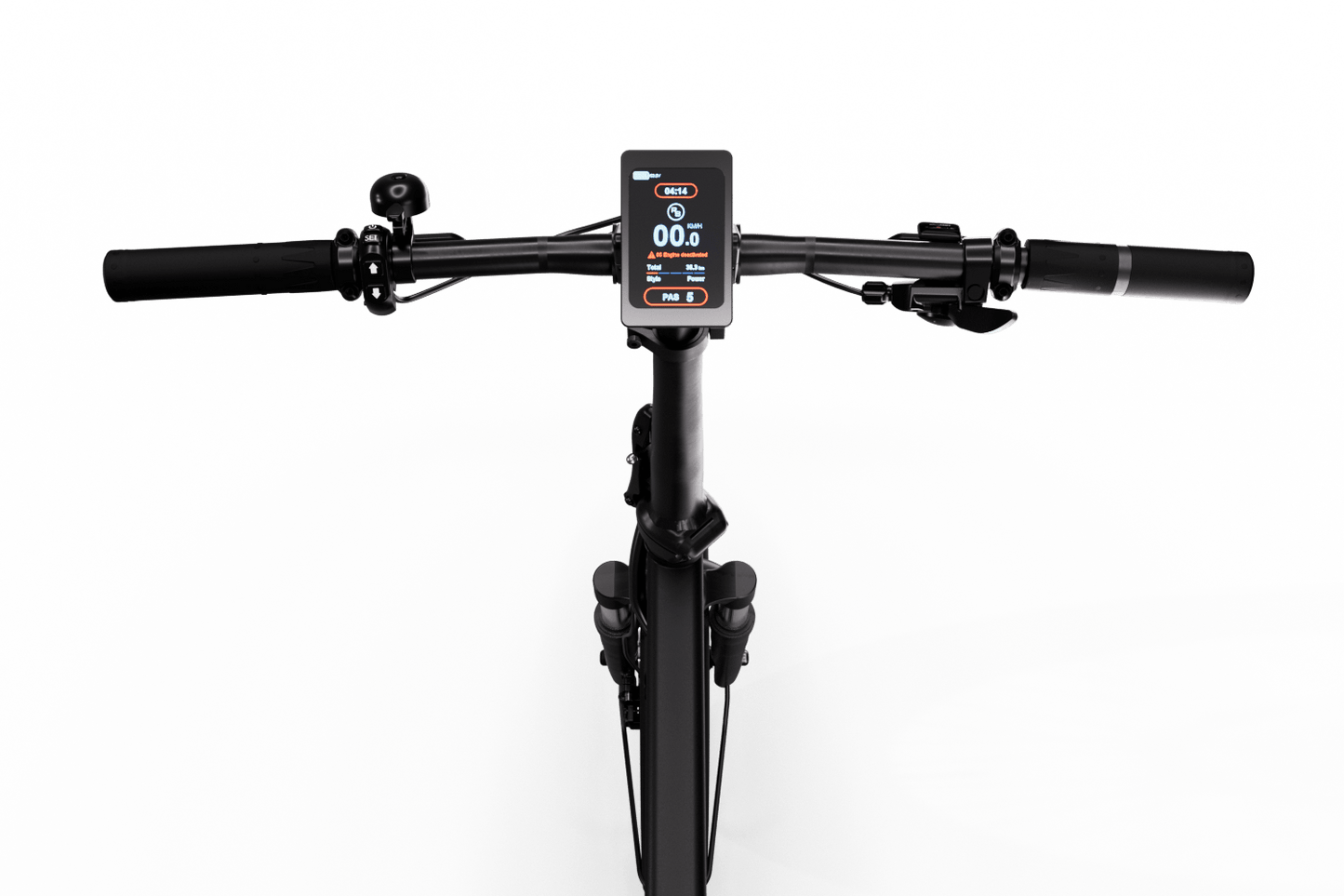 Rawbike Elcykel City Jet black
