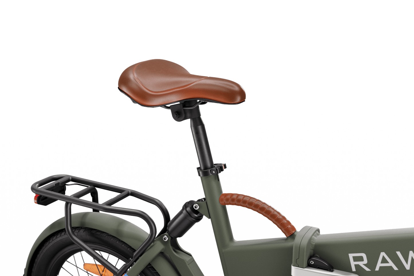 Rawbike Elcykel City Camo Green