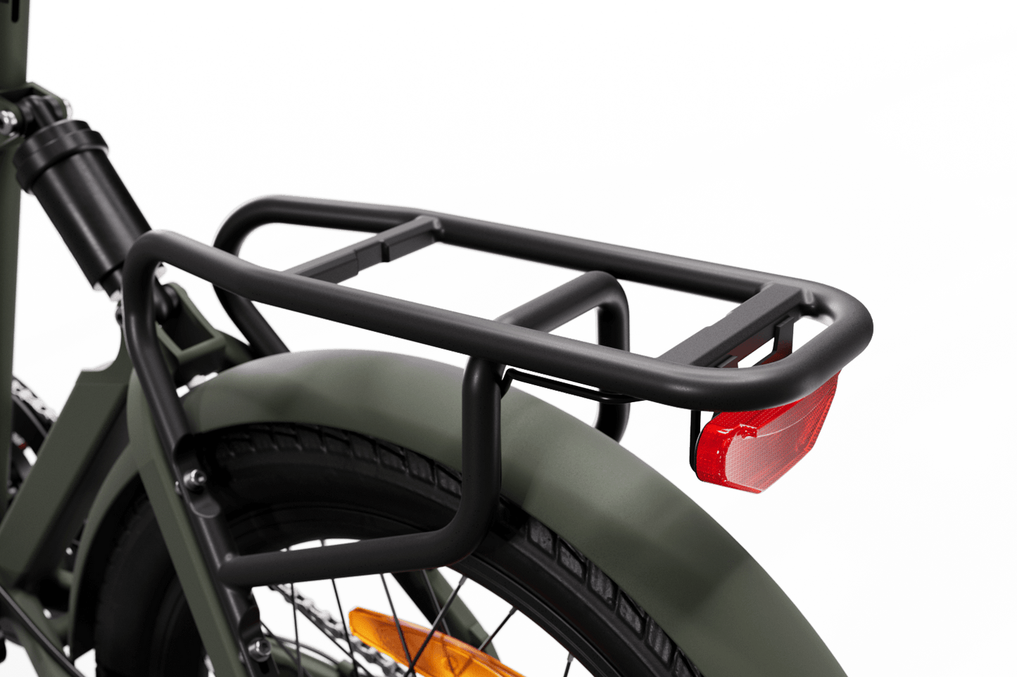 Rawbike Elcykel City Camo Green