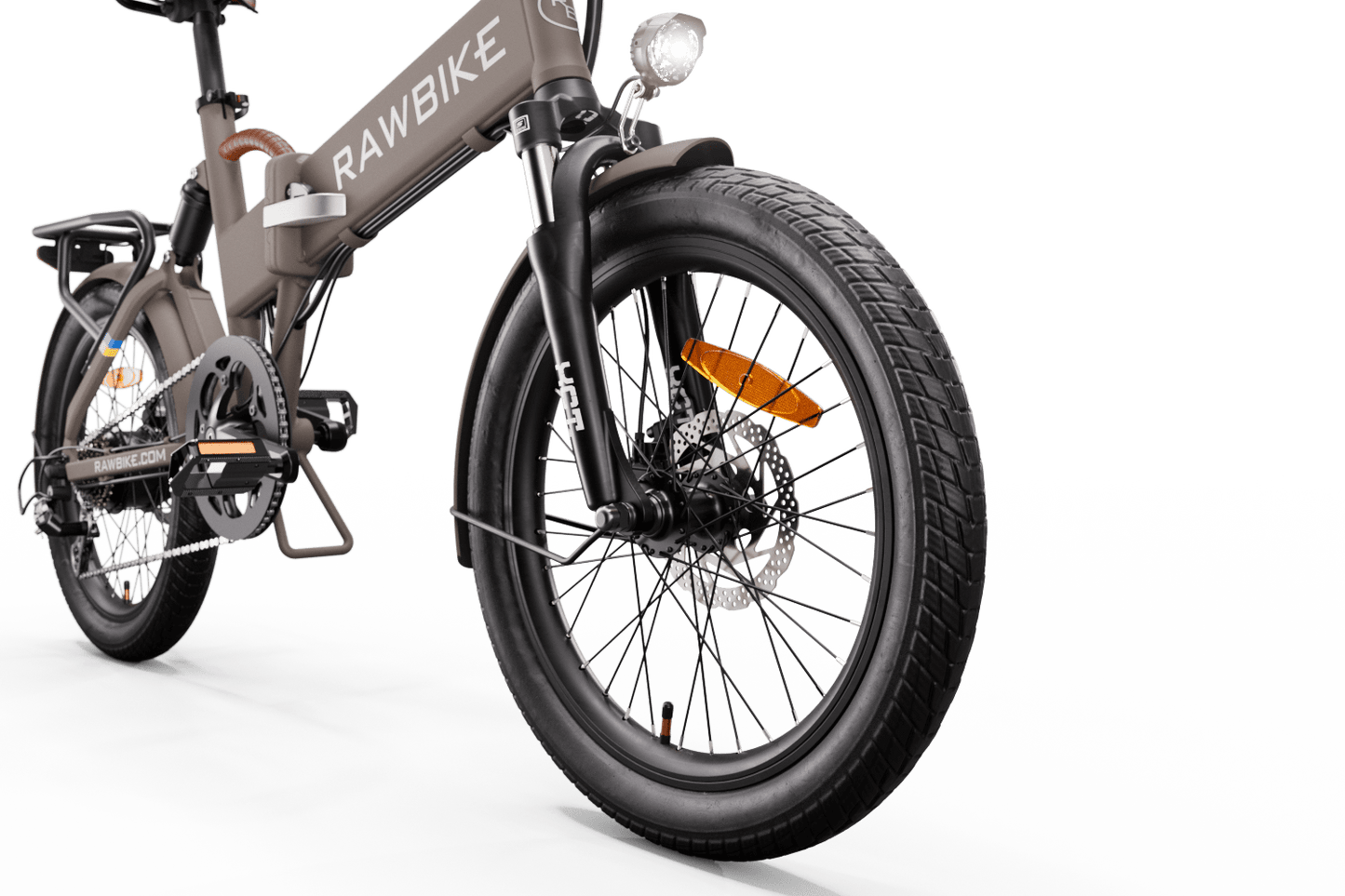 Rawbike Elcykel City Sand Beige