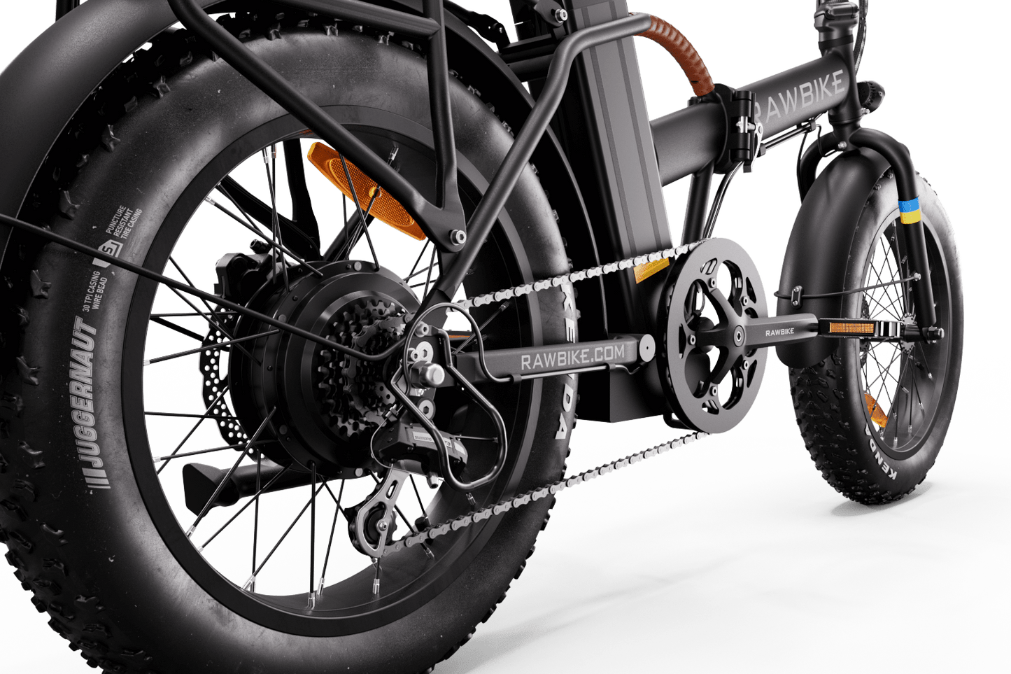 Elcykel RAWBIKE Classic Jet black