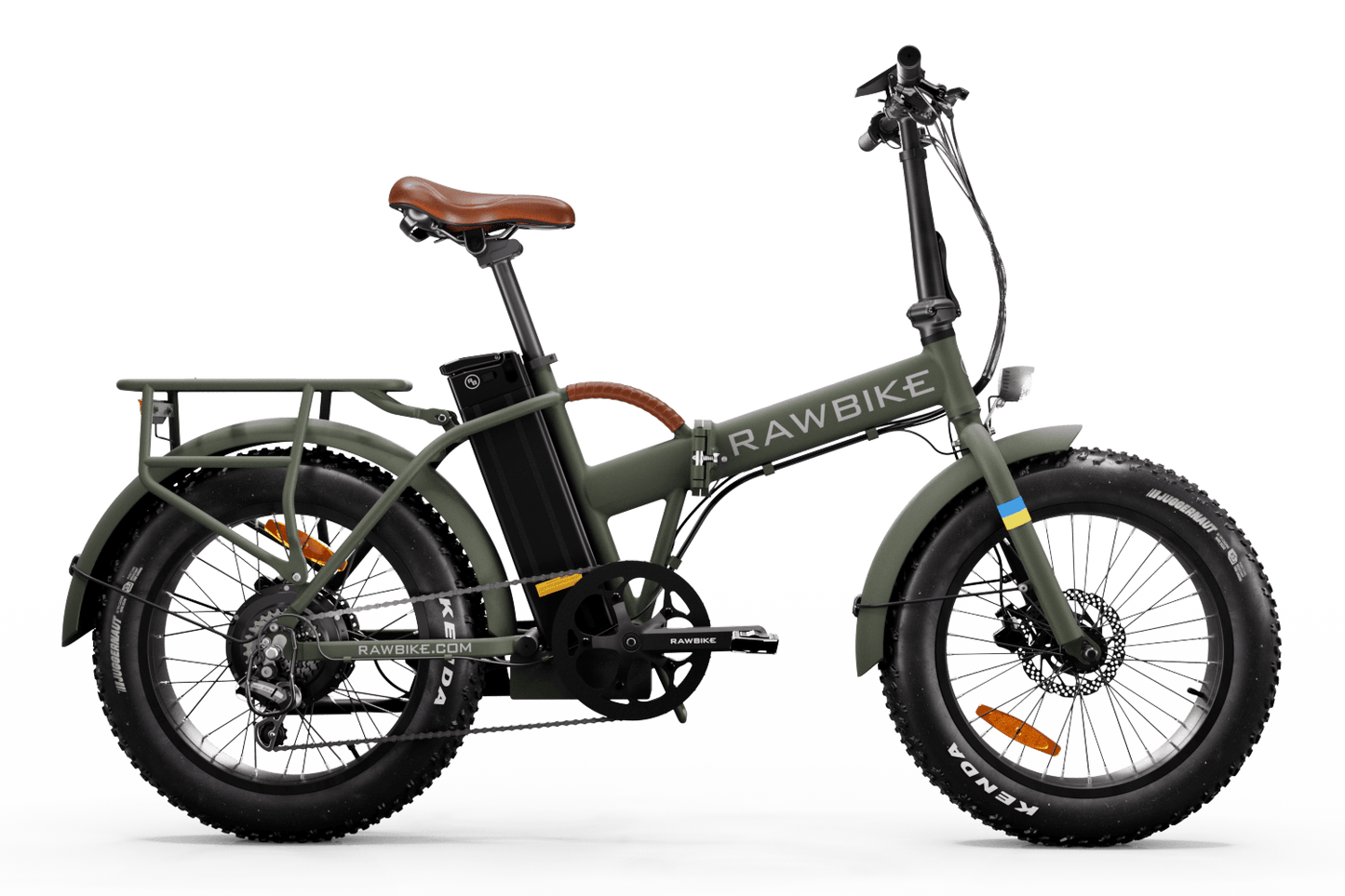 Elcykel RAWBIKE Classic Camo Green