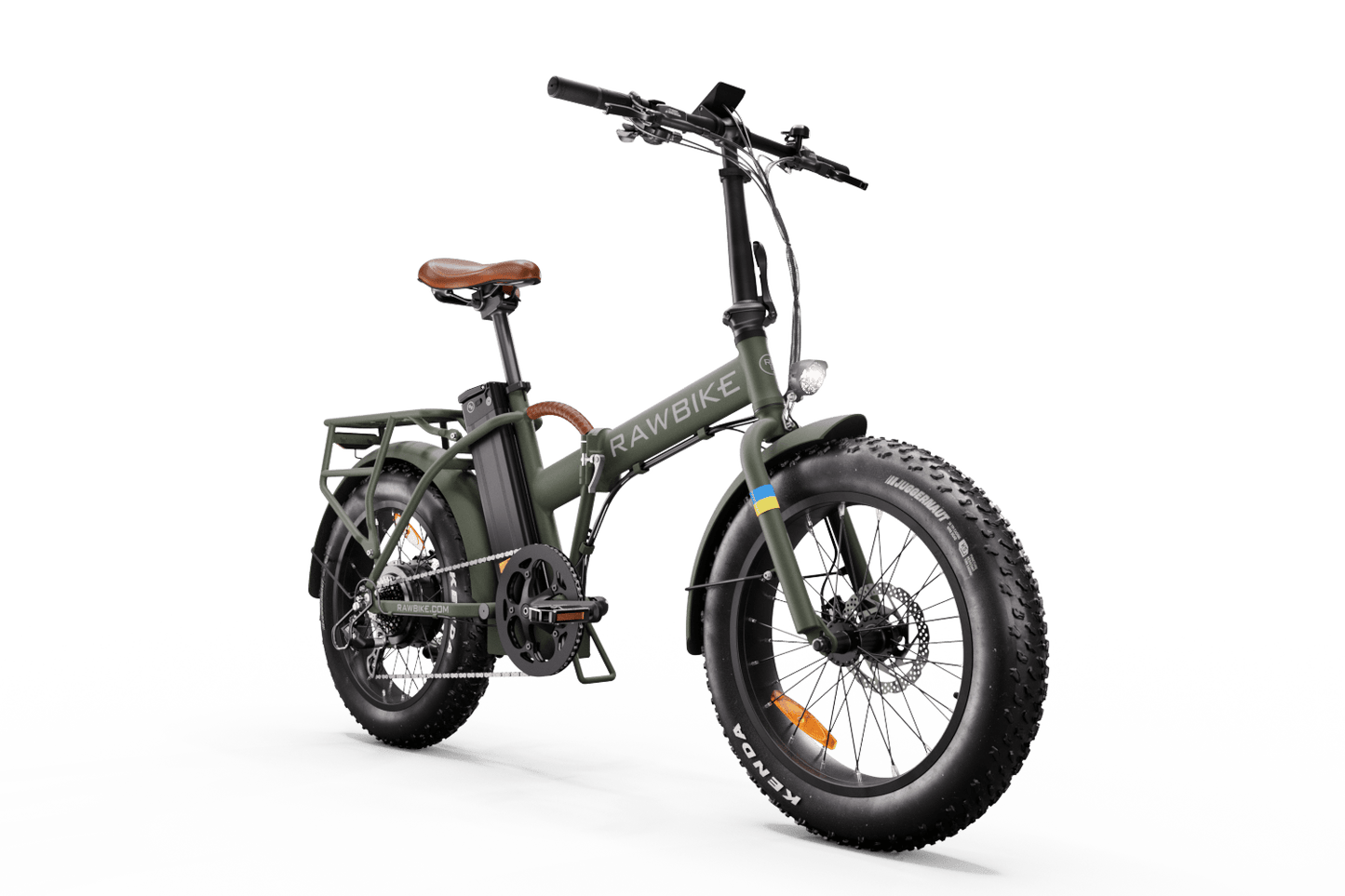 Elcykel RAWBIKE Classic Camo Green