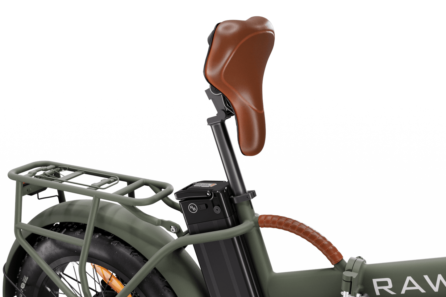 Elcykel RAWBIKE Classic Camo Green