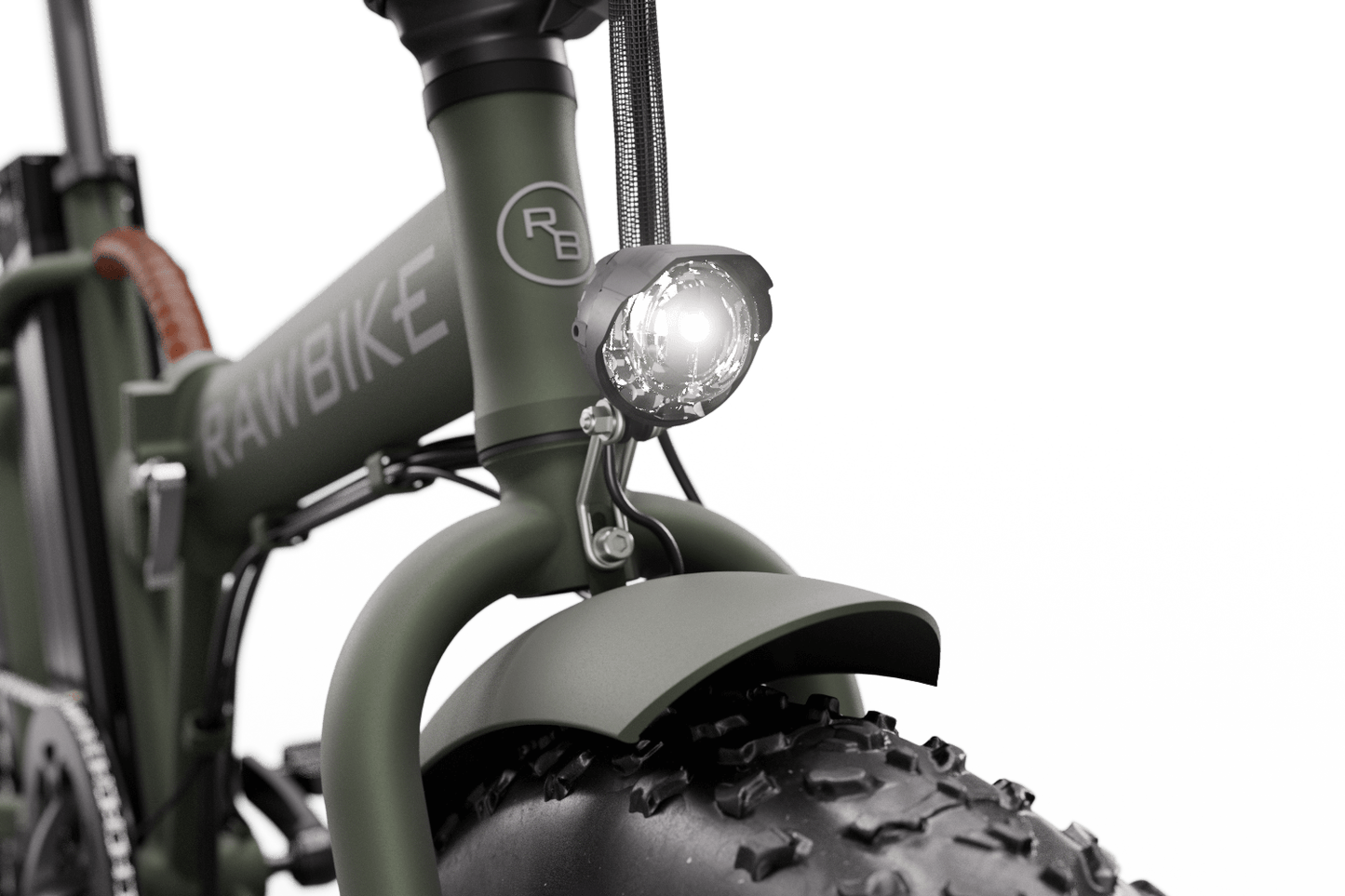 Elcykel RAWBIKE Classic Camo Green