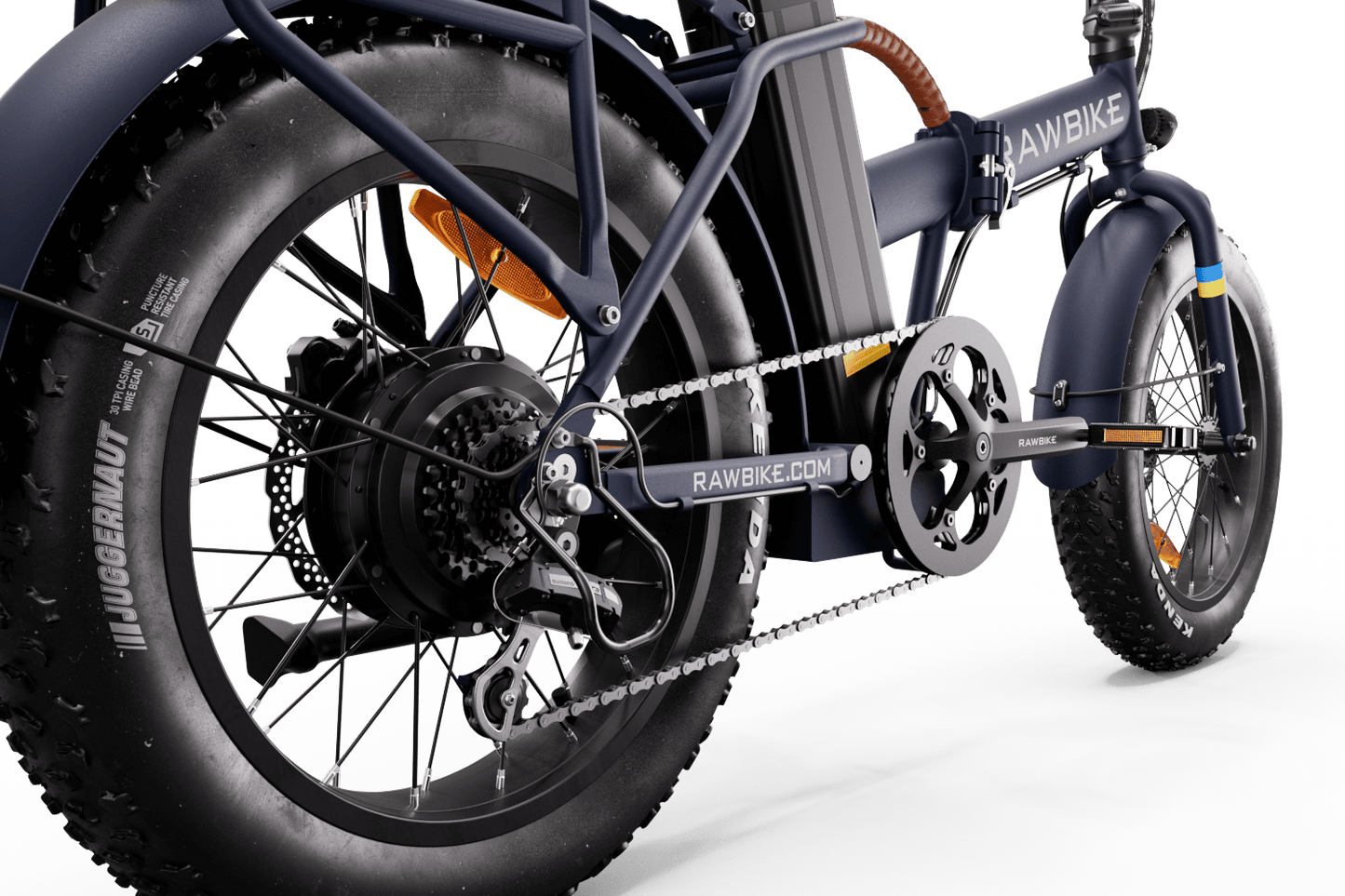 Elcykel RAWBIKE Classic Indigo Blue