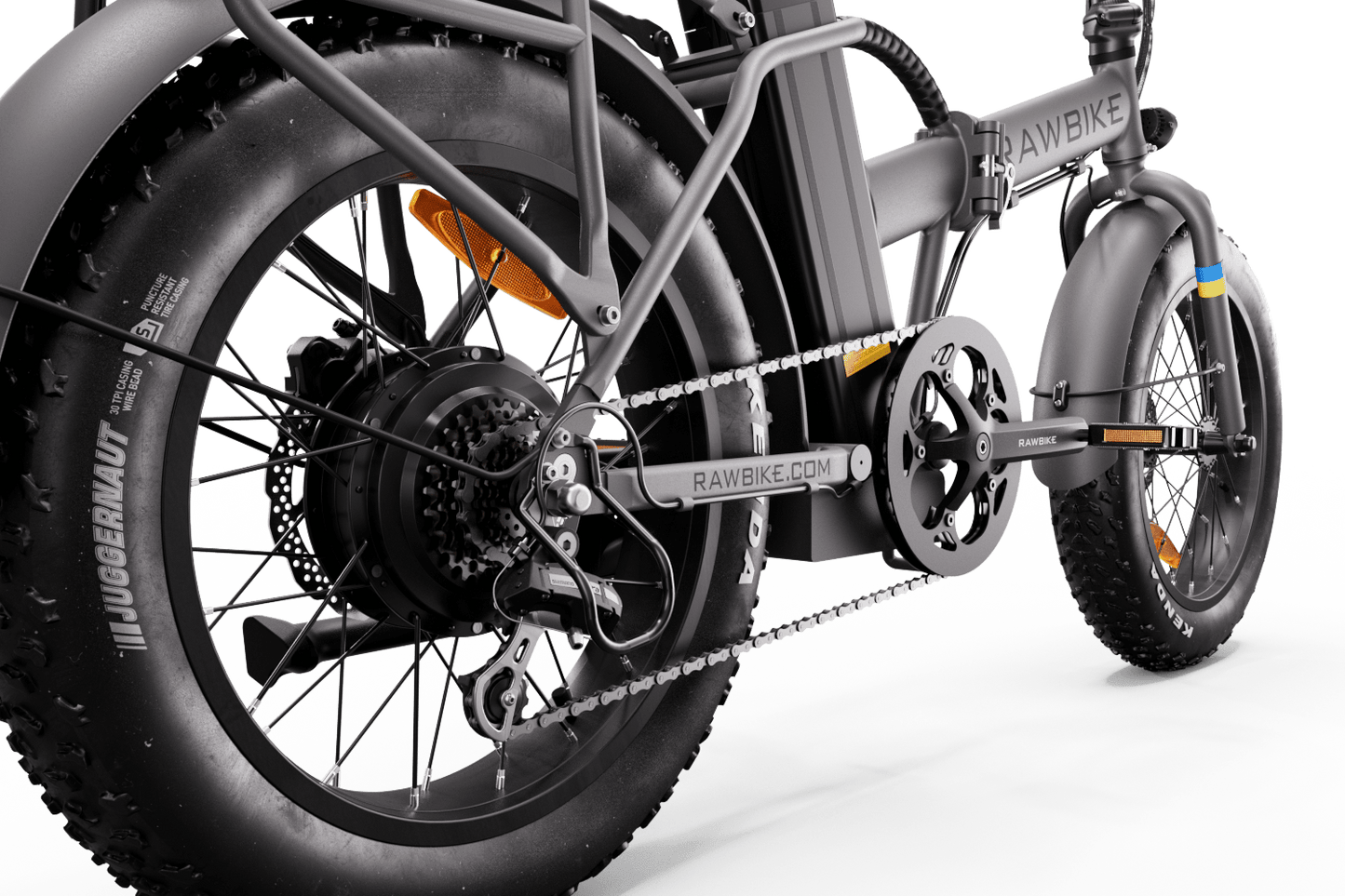 Elcykel RAWBIKE Classic Graphite Grey